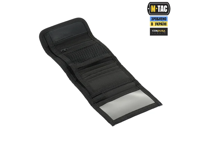 Гаманець M-Tac з липучкою Elite Gen.II Black Фото 3